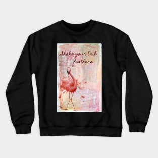 Flamingo feathers Crewneck Sweatshirt